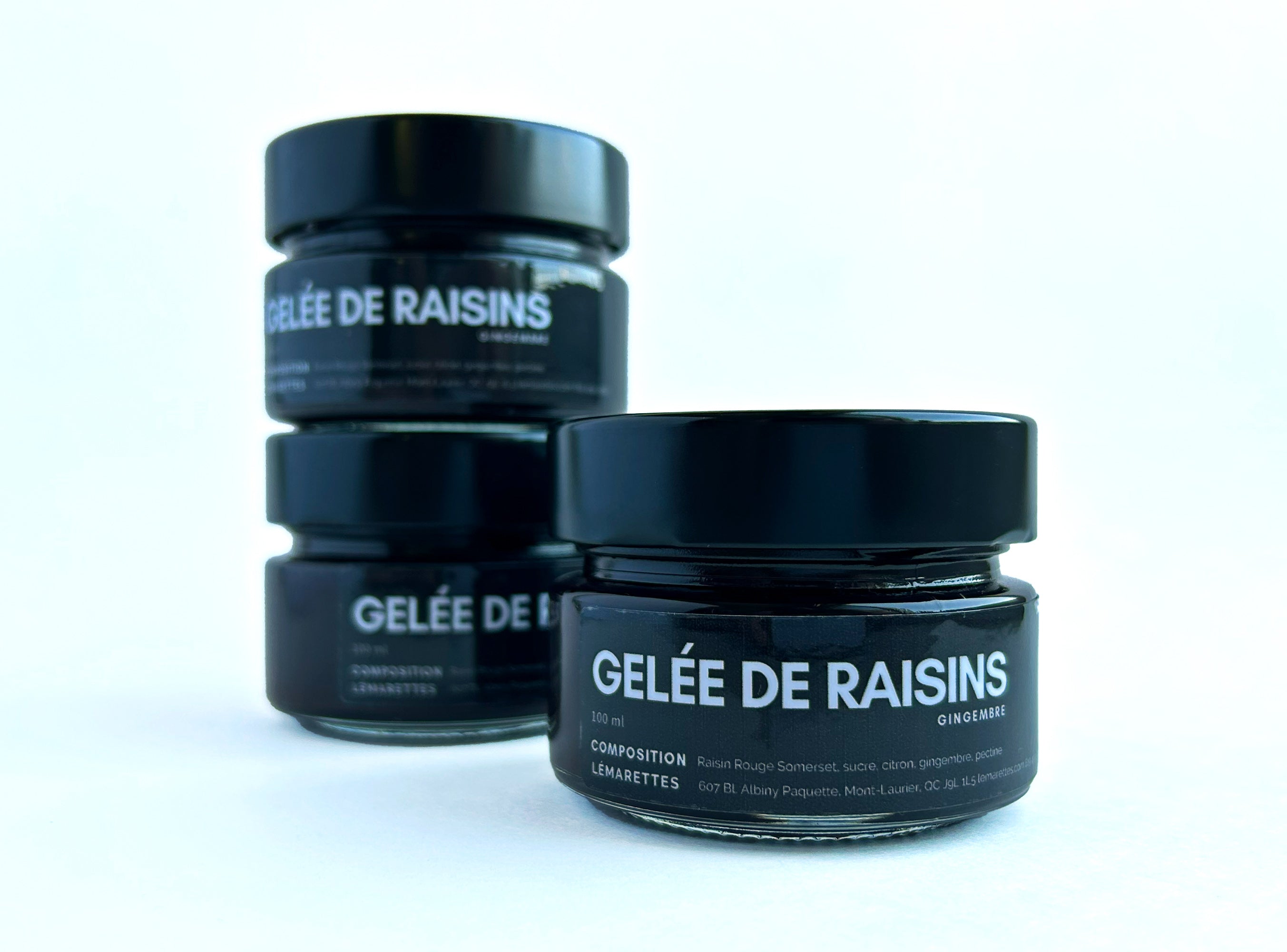 Gelée de raisins et gingembre