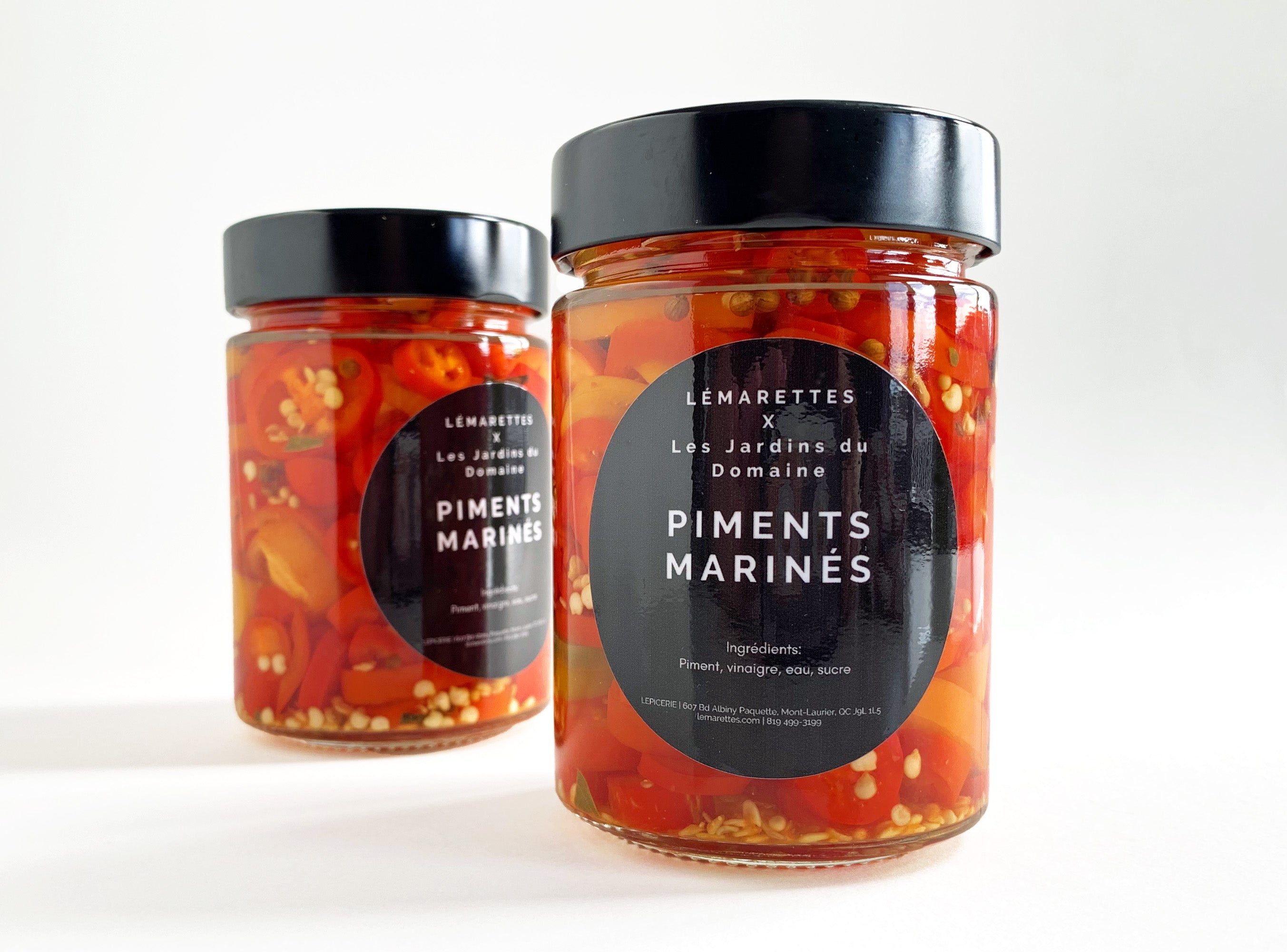 Piments marinés