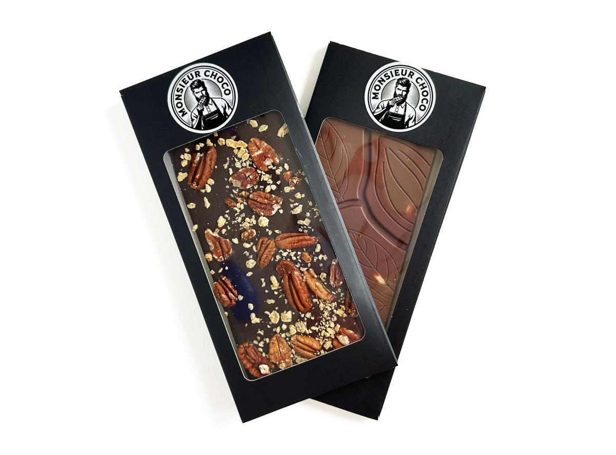 Tablette de chocolat garni
