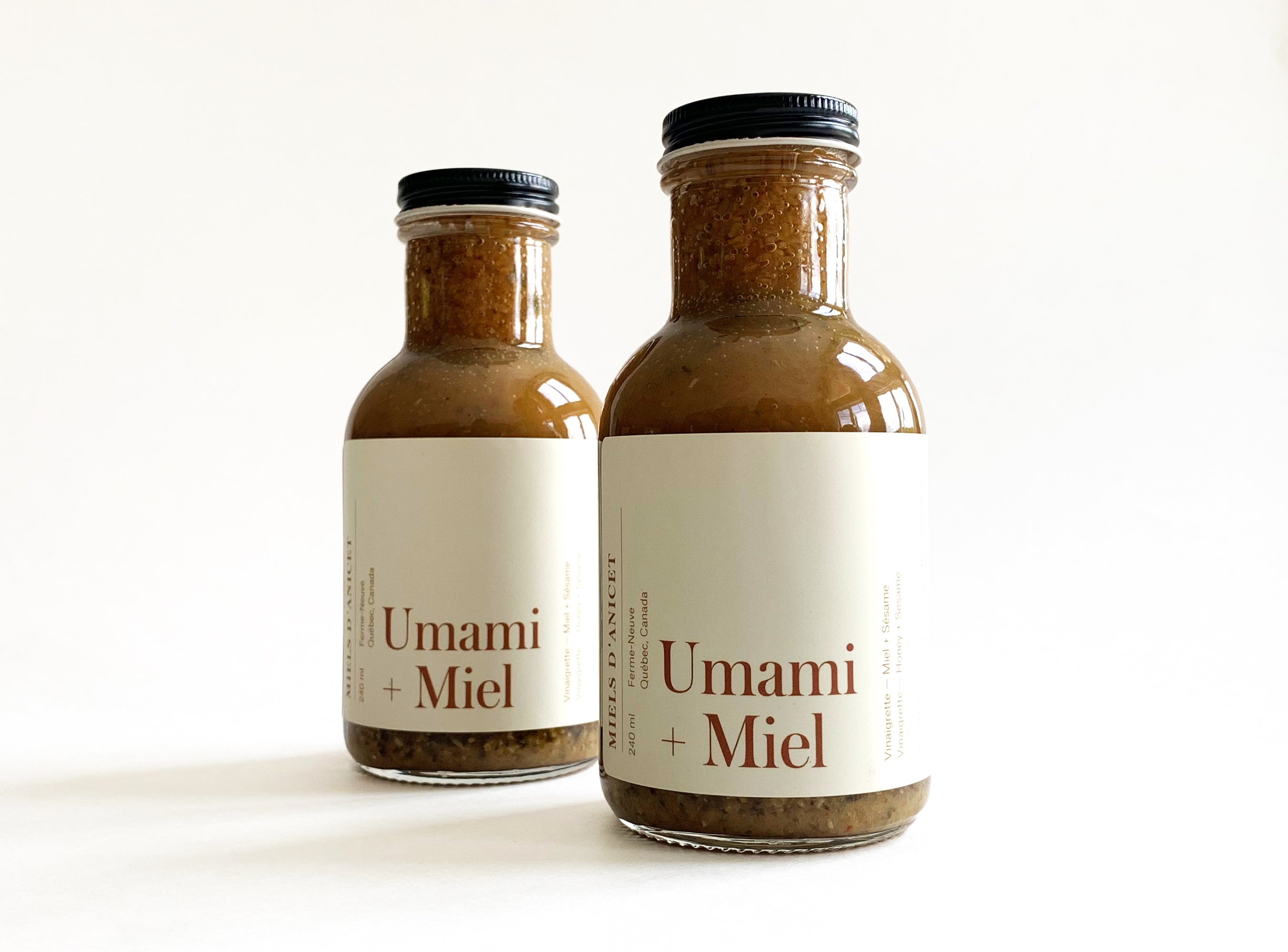 Vinaigrette umami et miel