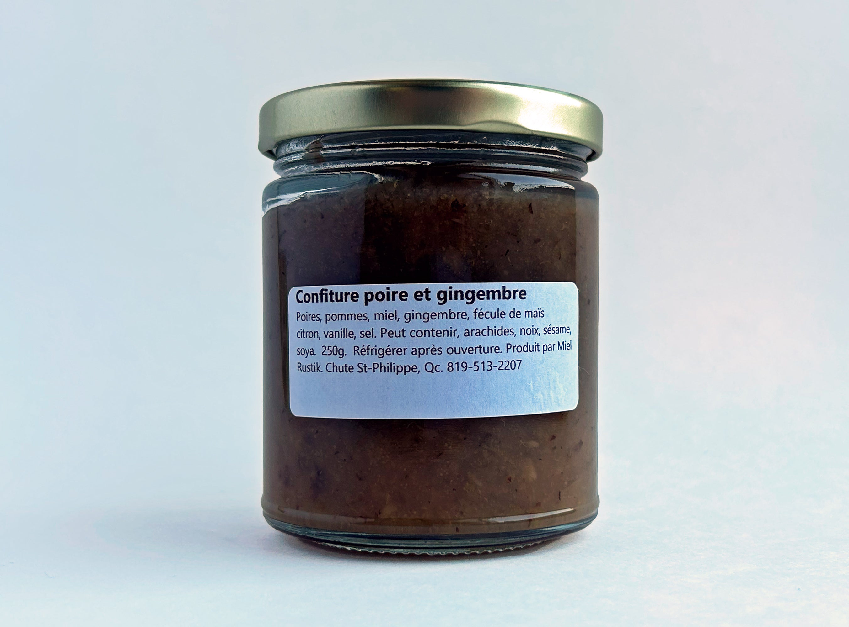Confiture de poires et gingembre