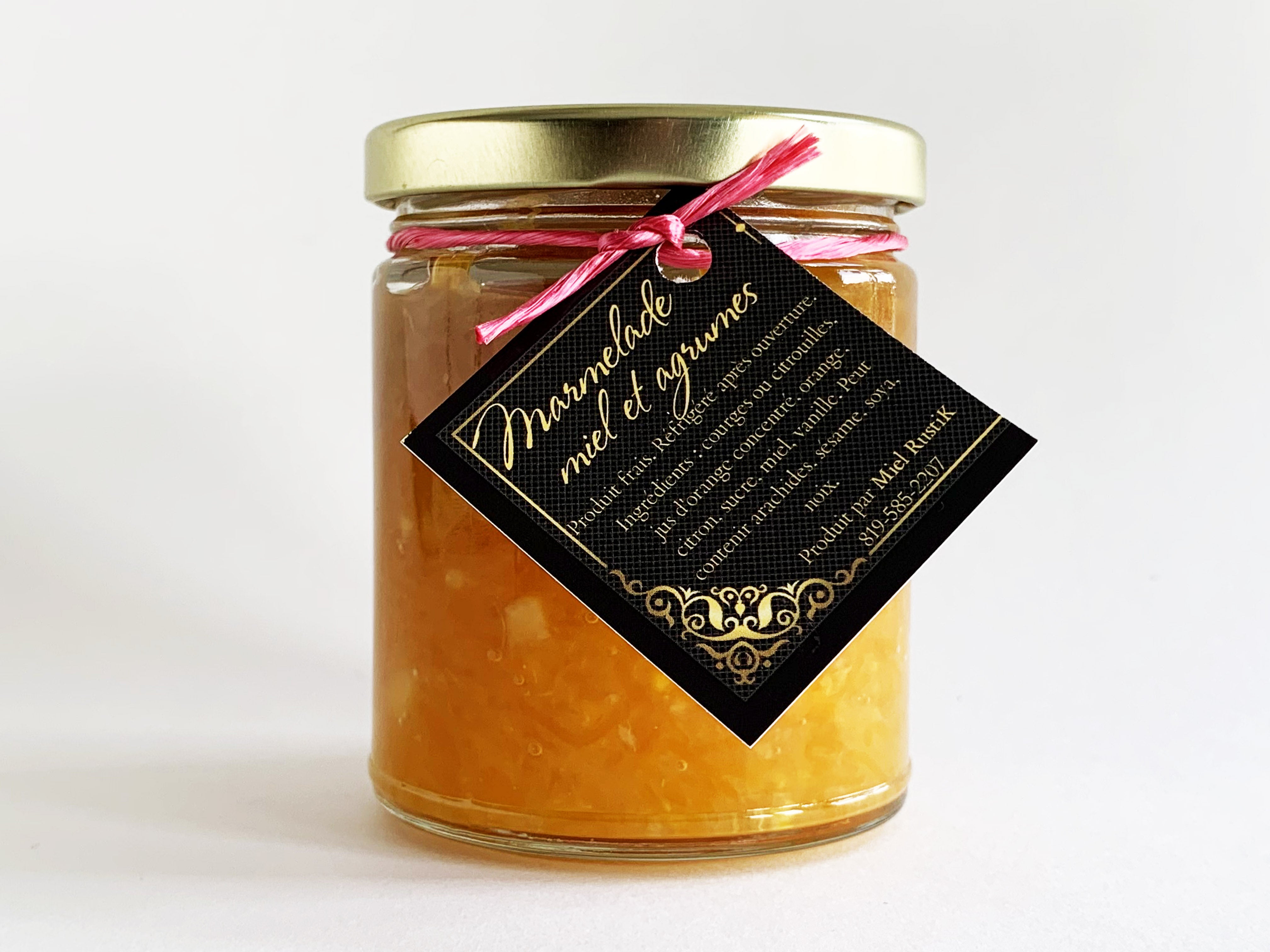 Marmelade d'agrumes au miel