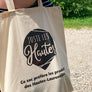 Sac en tissu Juste les Hautes
