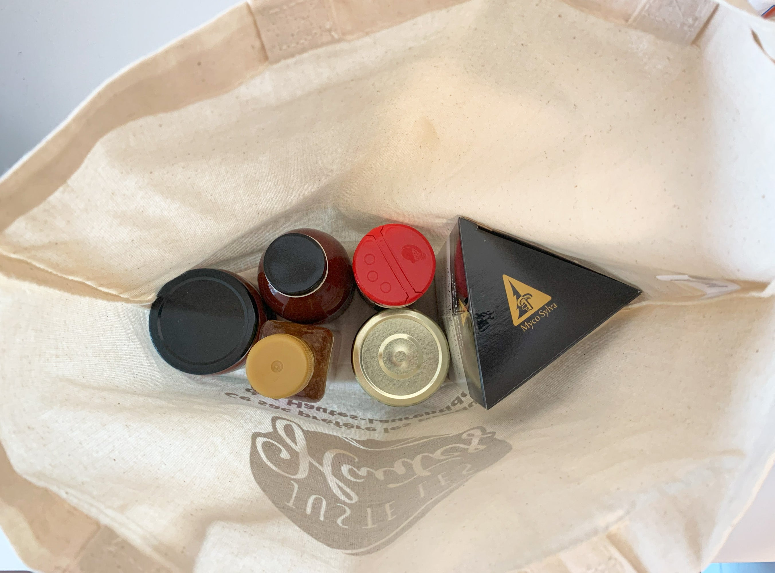 Sac en tissu Juste les Hautes