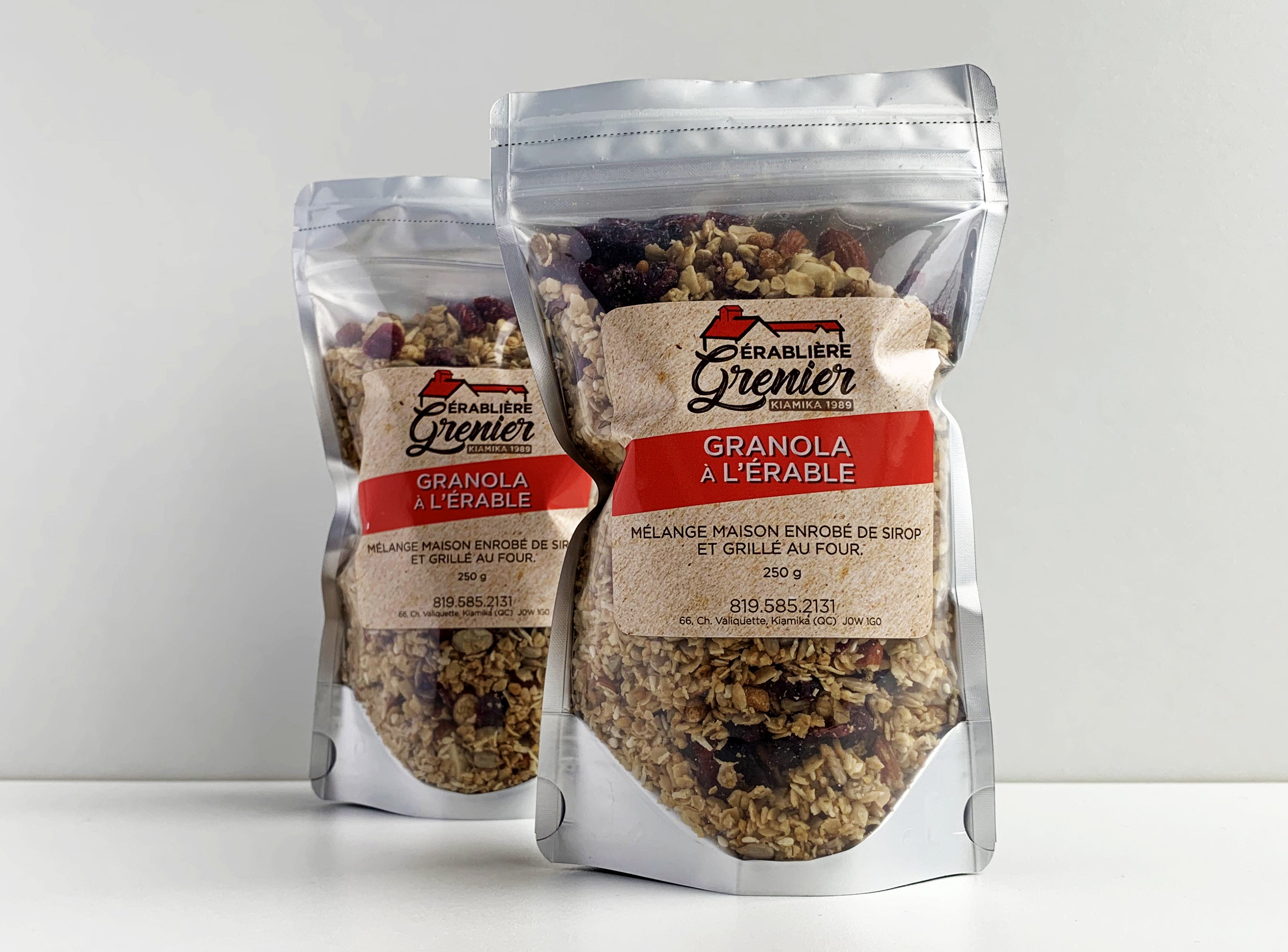 Granola à l'érable