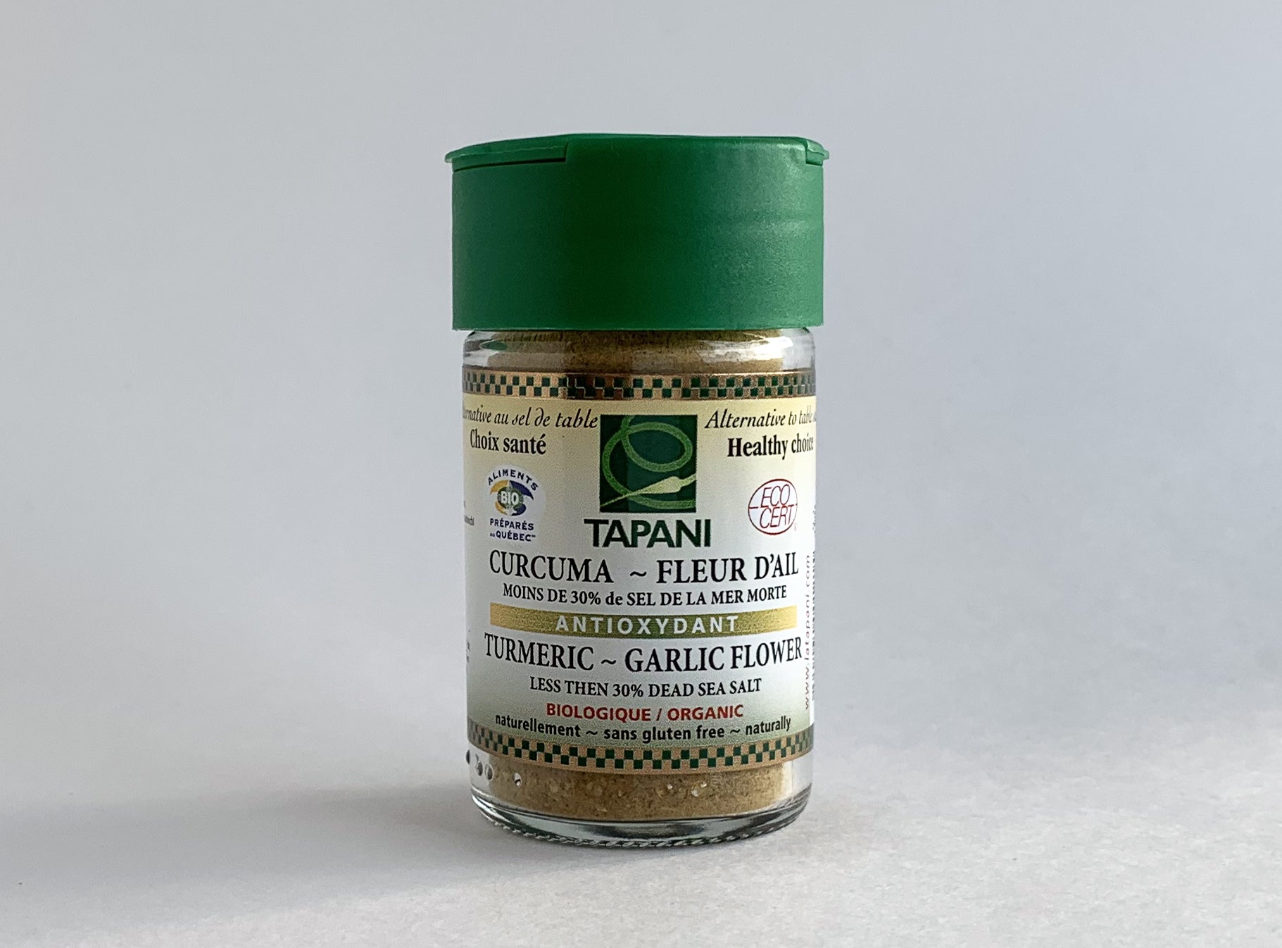 Assaisonnement curcuma et fleur d'ail