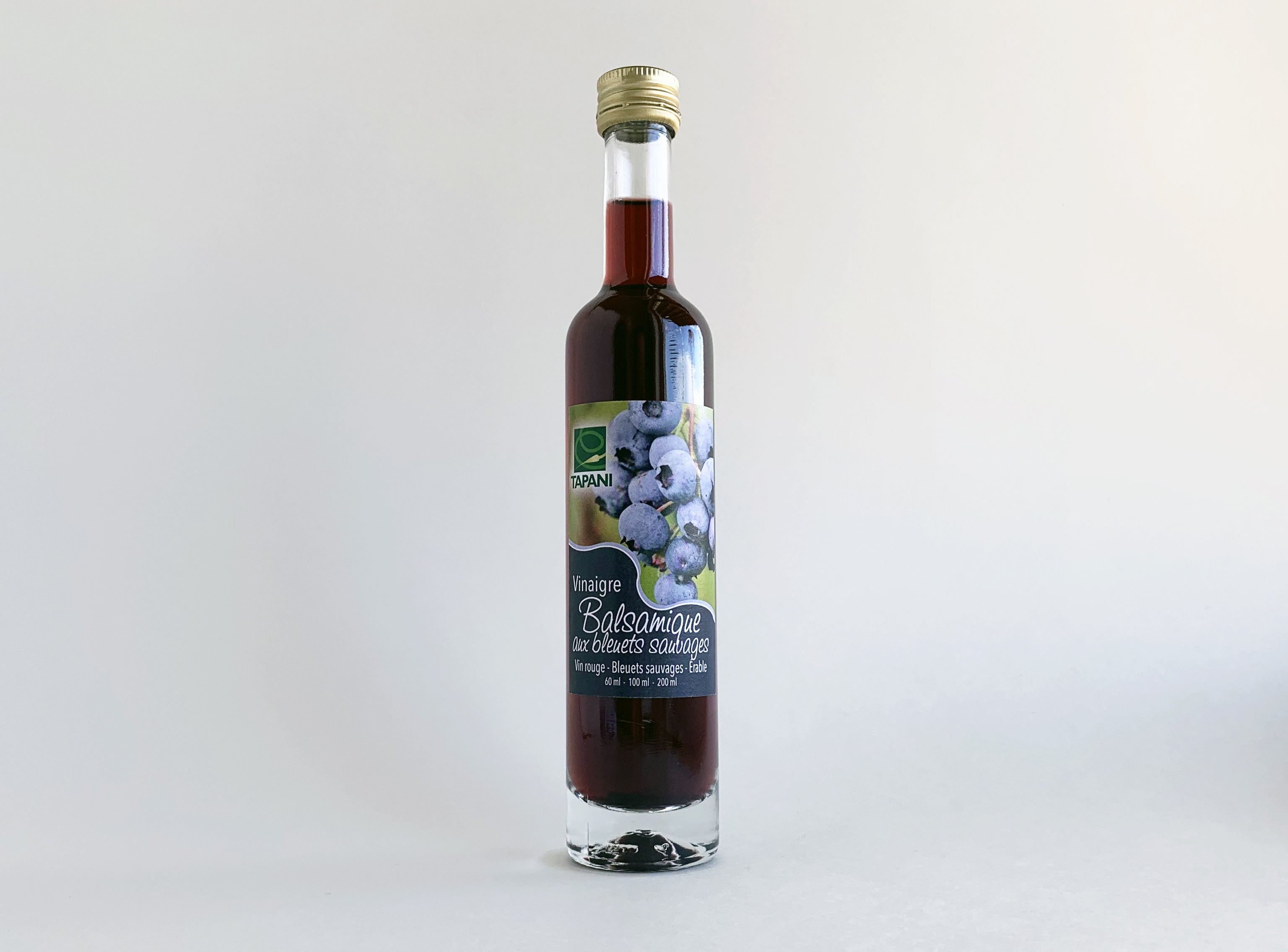 Vinaigre balsamique aux bleuets sauvages