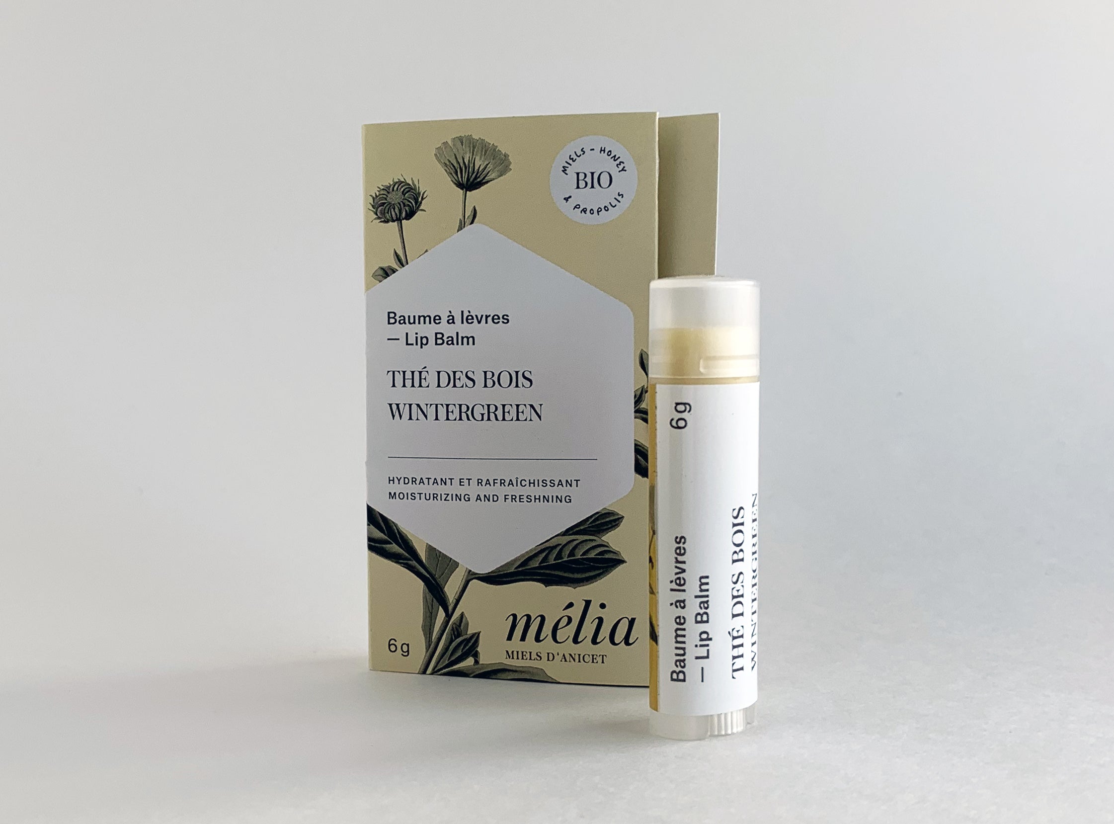 Baume à lèvres thé des bois