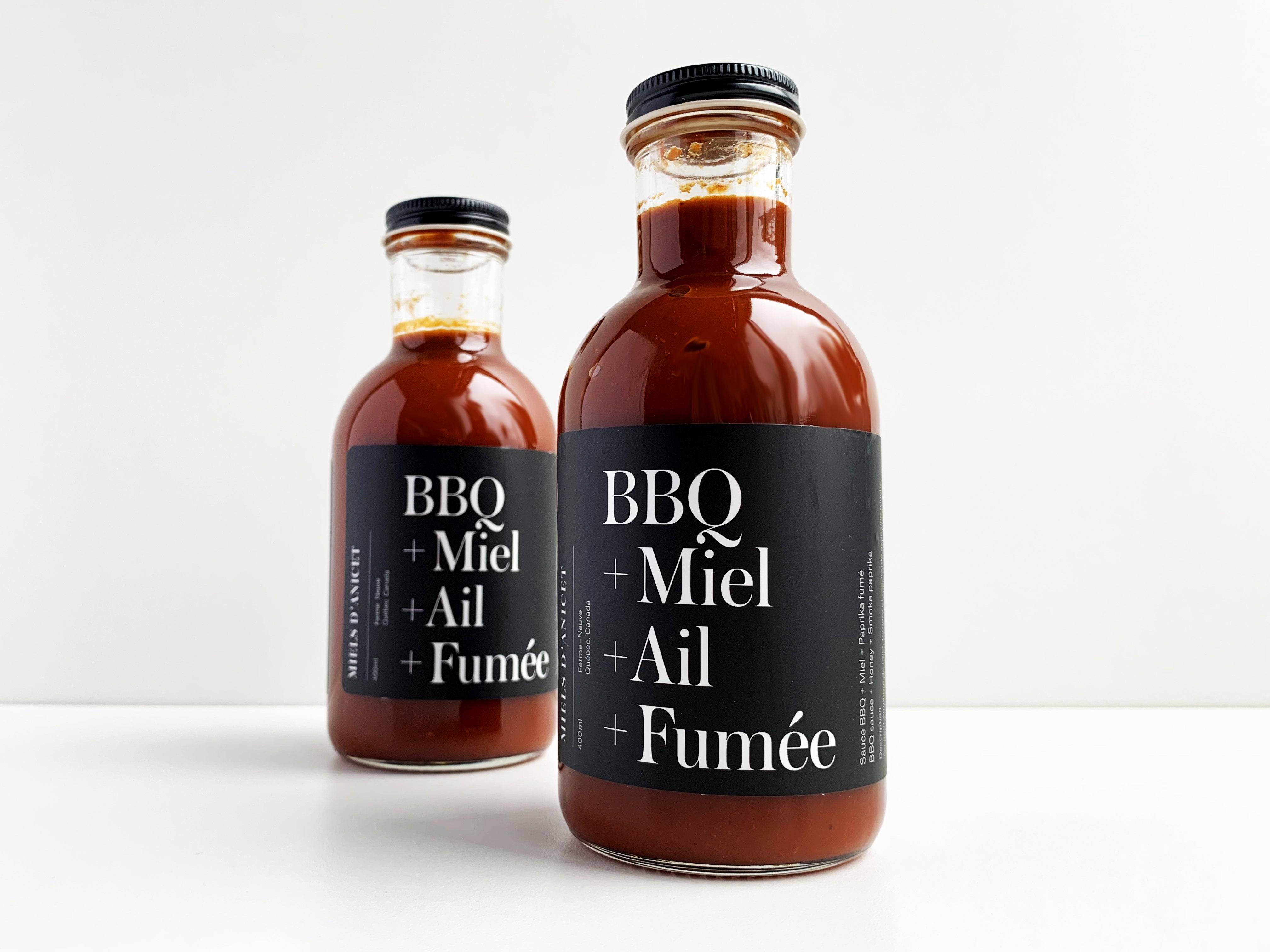 Sauce BBQ miel, ail et fumée