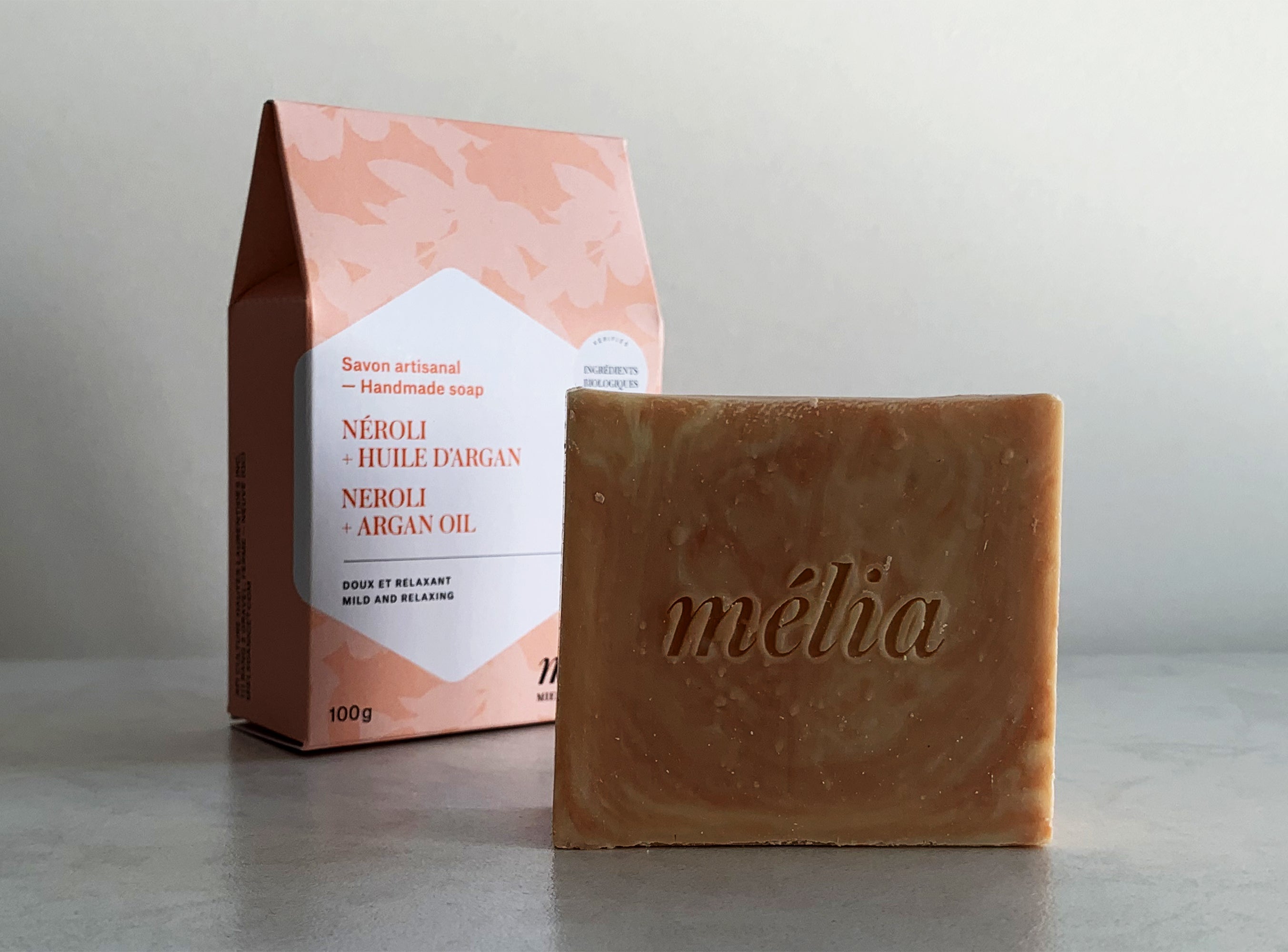 Savon néroli et huile d'argan
