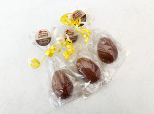 Oeuf de chocolat farci au beurre d'érable