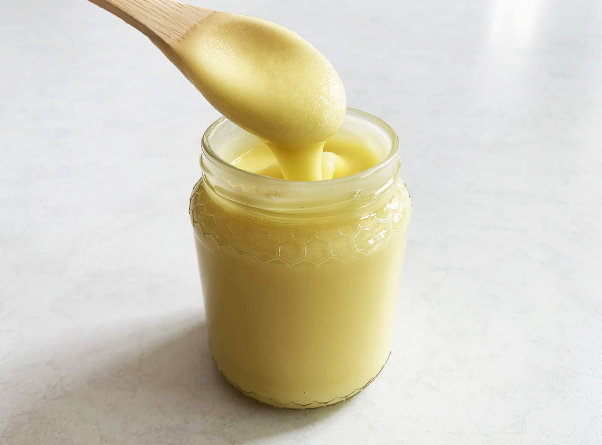 Miel en crème de printemps
