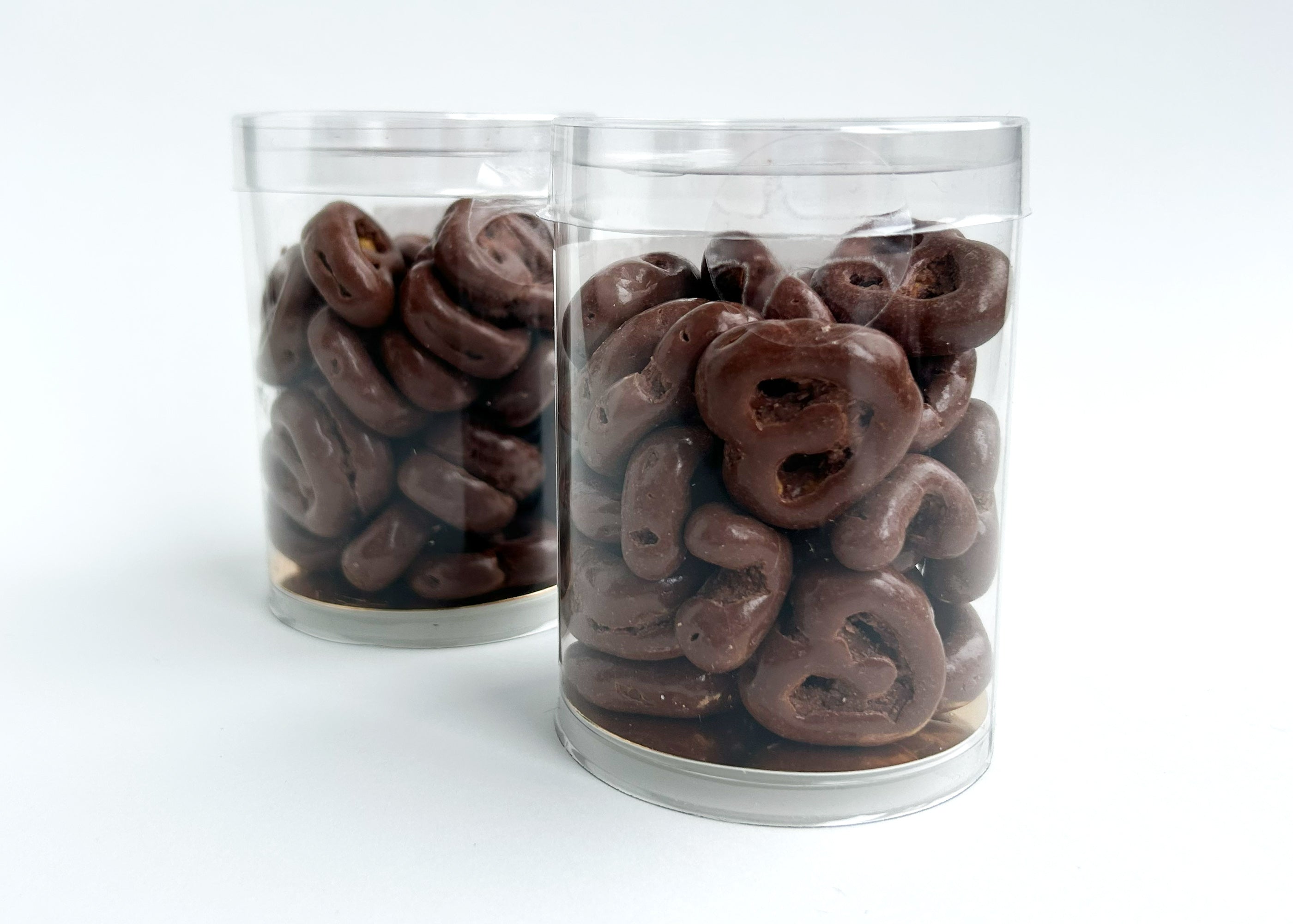 Bretzels enrobés de chocolat