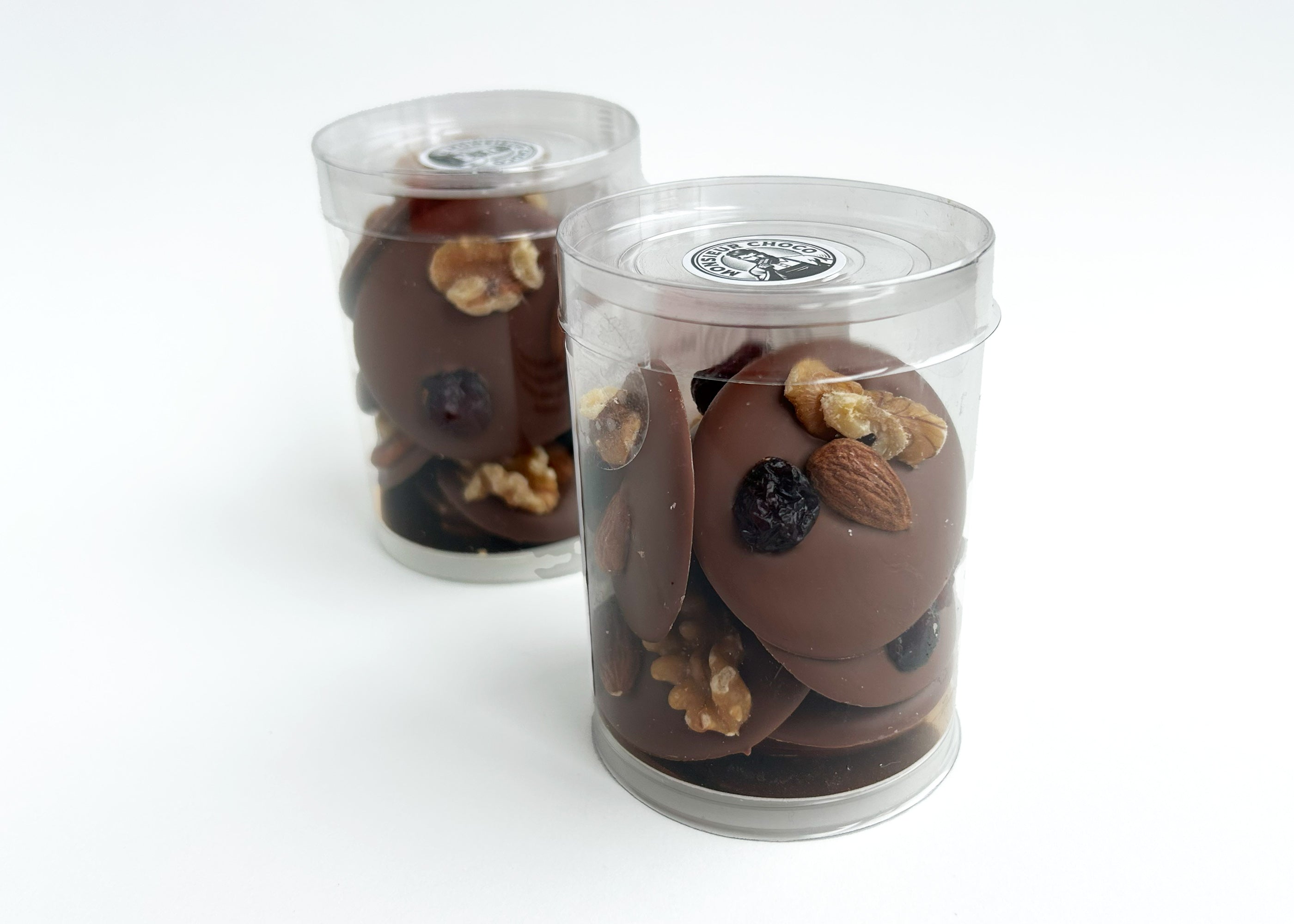 Mendiants en chocolat