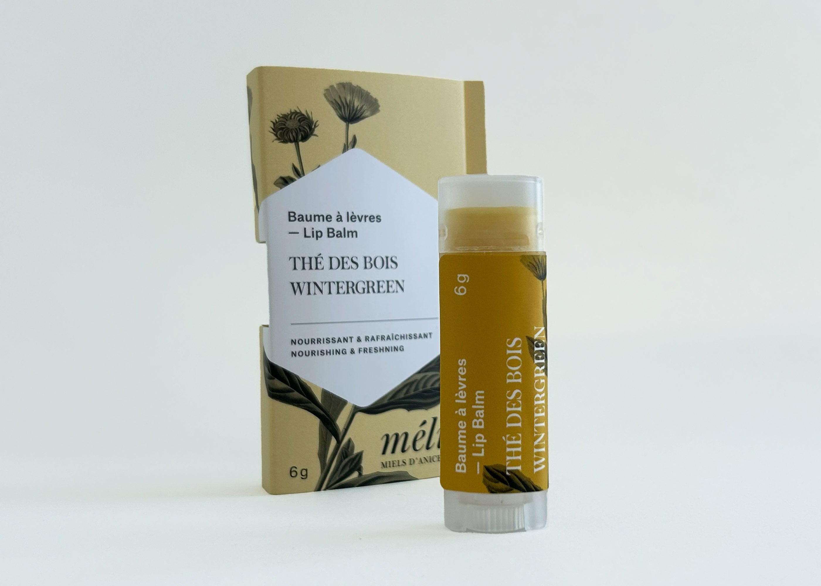 Baume à lèvres thé des bois