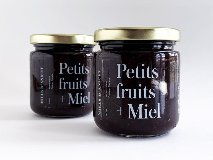 Tartinade de petits fruits et miel