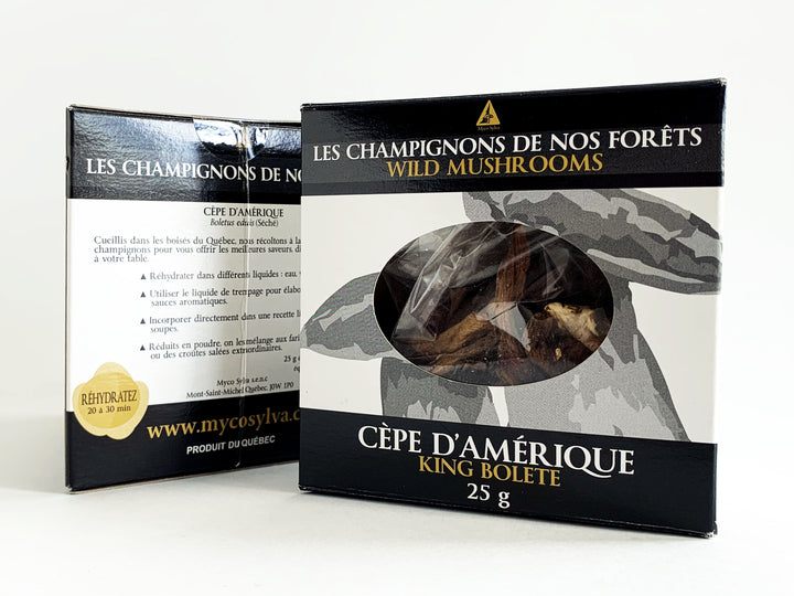 Champignons séchés cèpe d'Amérique