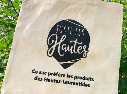 Sac en tissu Juste les Hautes