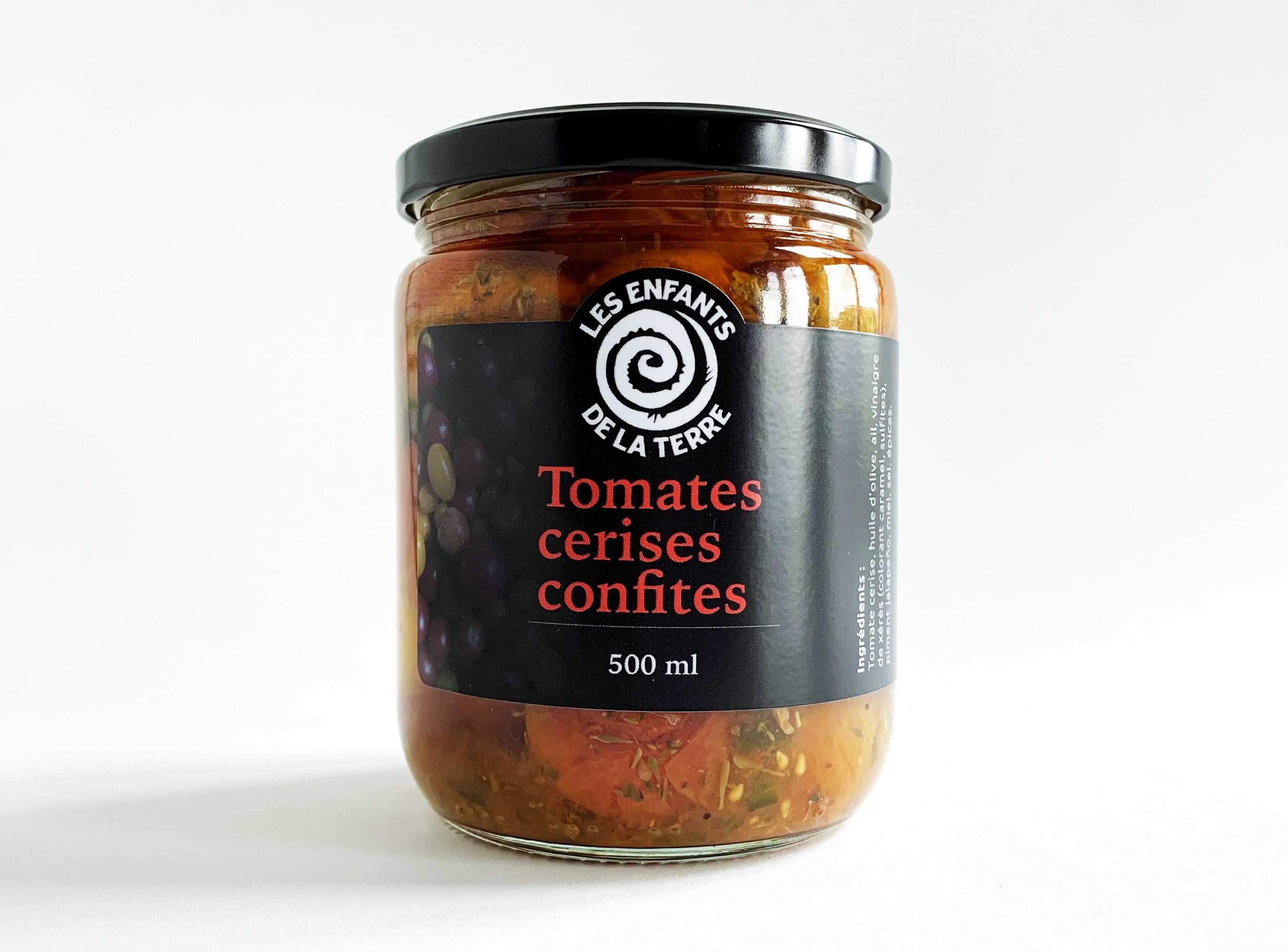 Tomates cerises confites