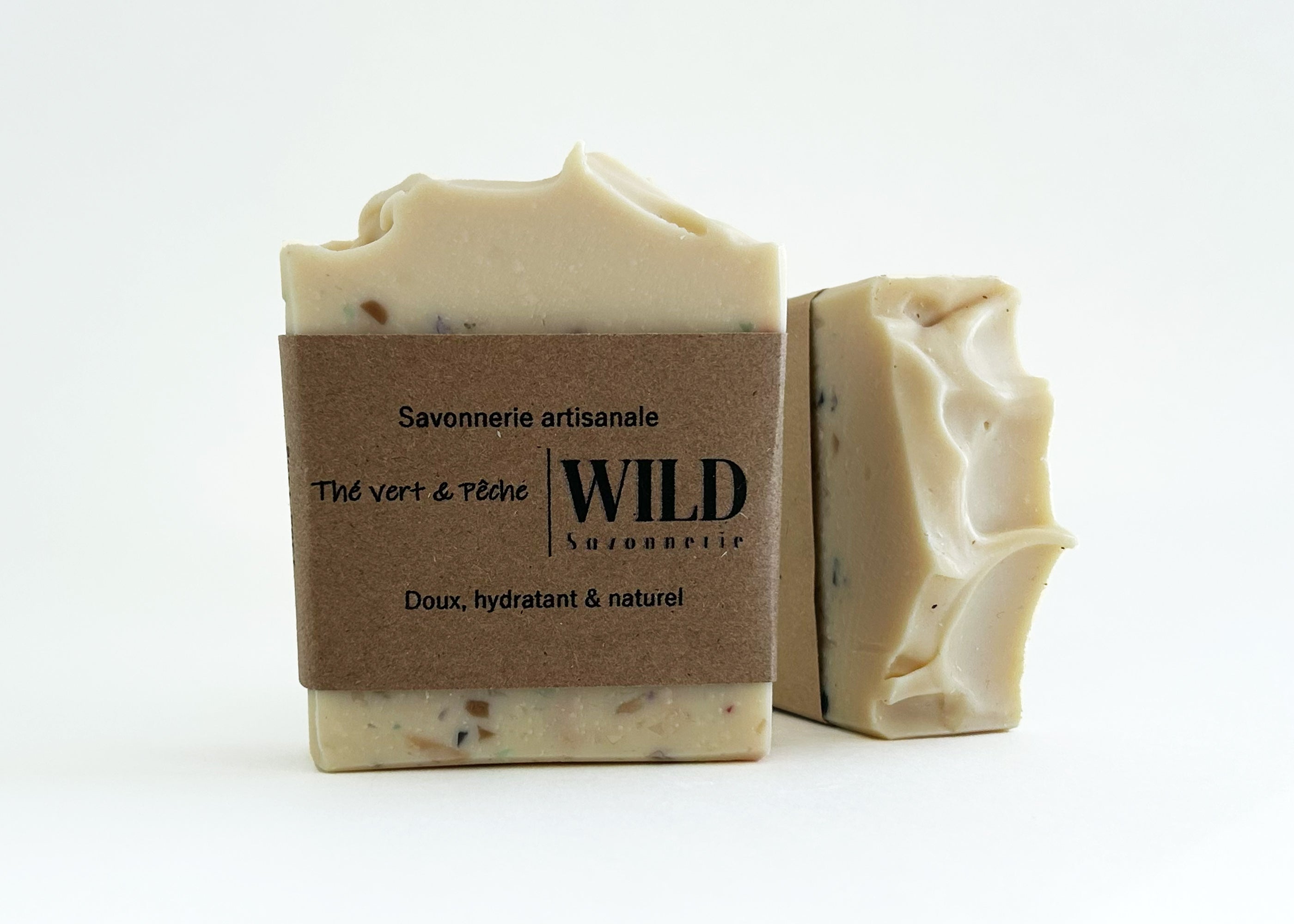 Savon thé vert et pêche