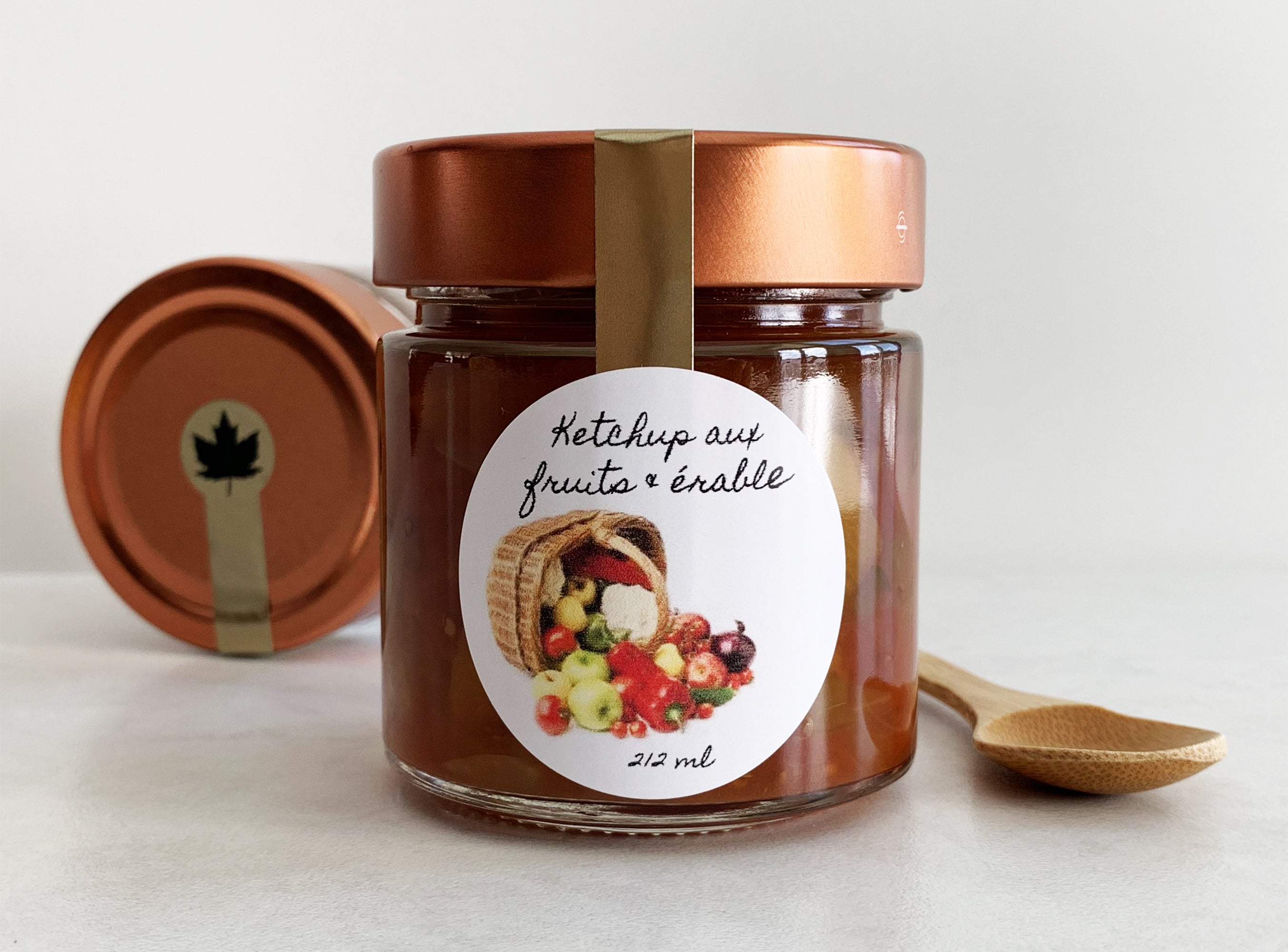 Ketchup aux fruits et érable