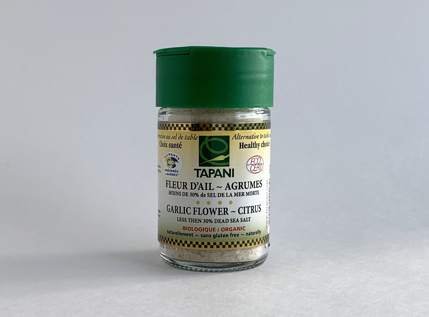 Assaisonnement fleur d'ail et agrumes