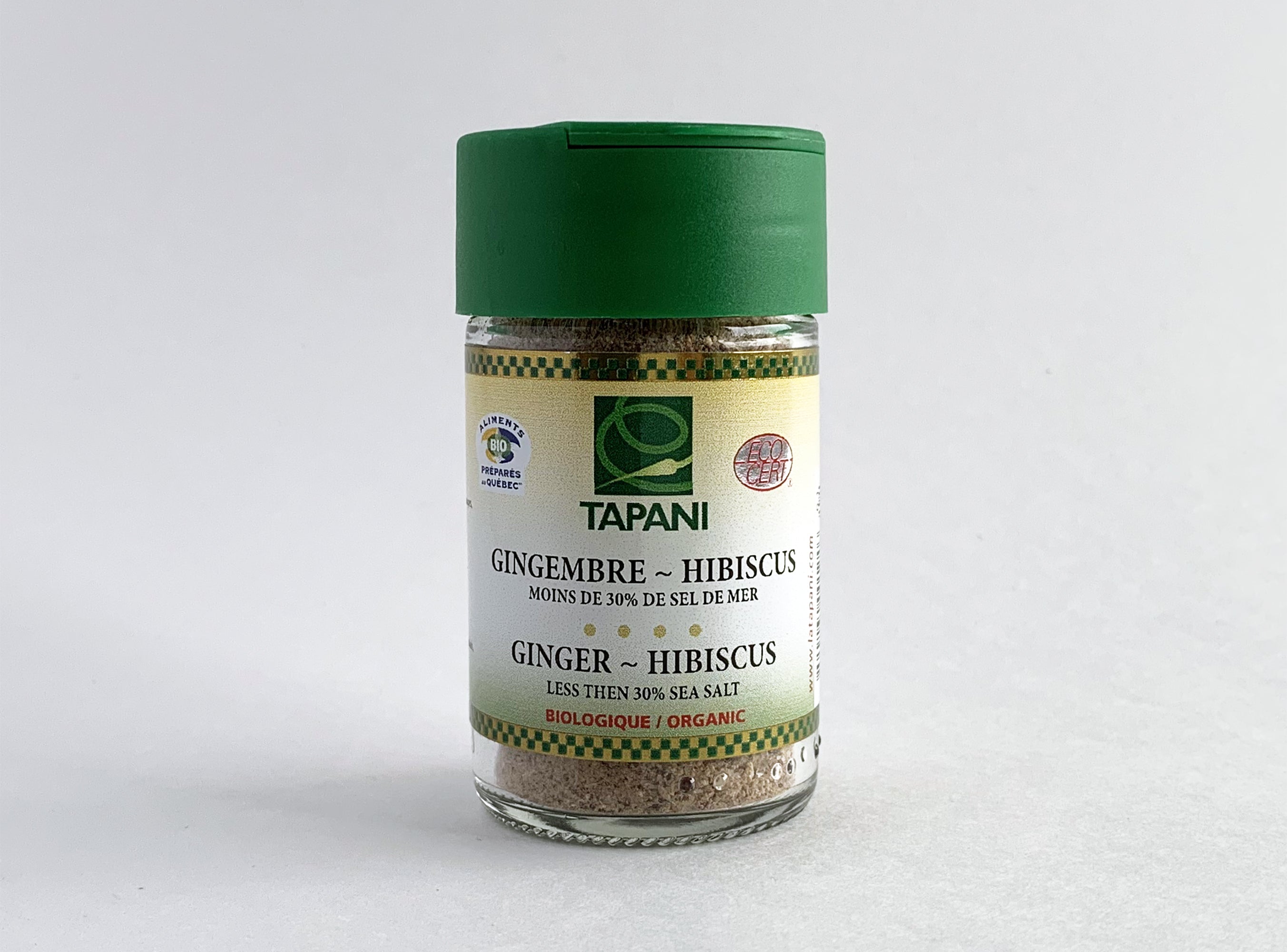 Assaisonnement gingembre et hibiscus