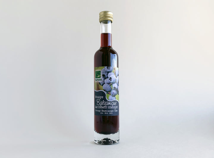 Vinaigre balsamique aux bleuets sauvages