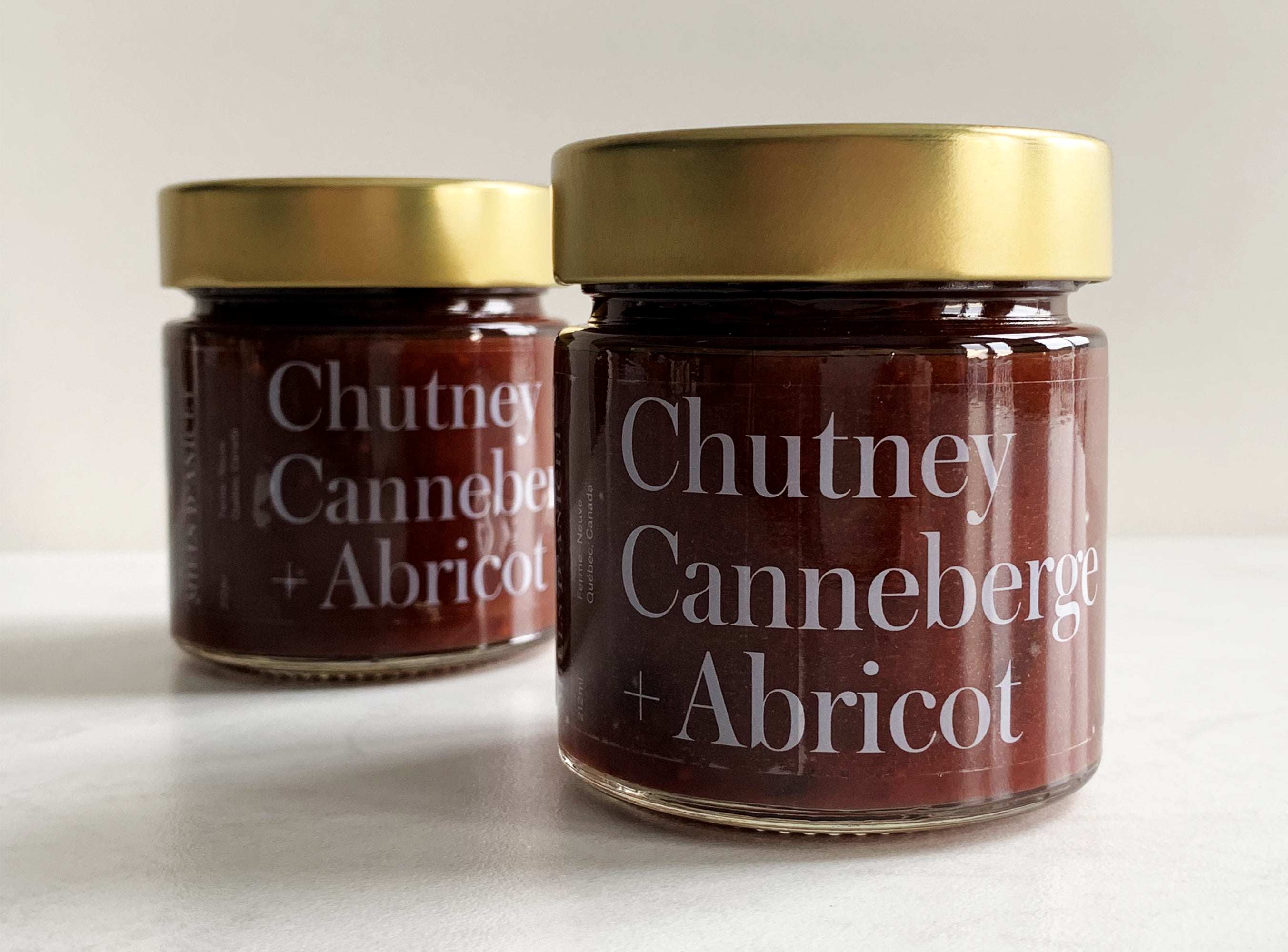 Chutney canneberge, abricot et miel