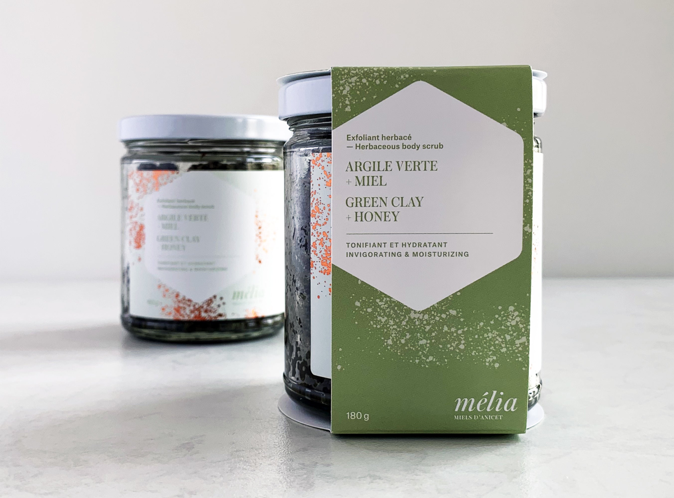 Exfoliant argile verte et miel