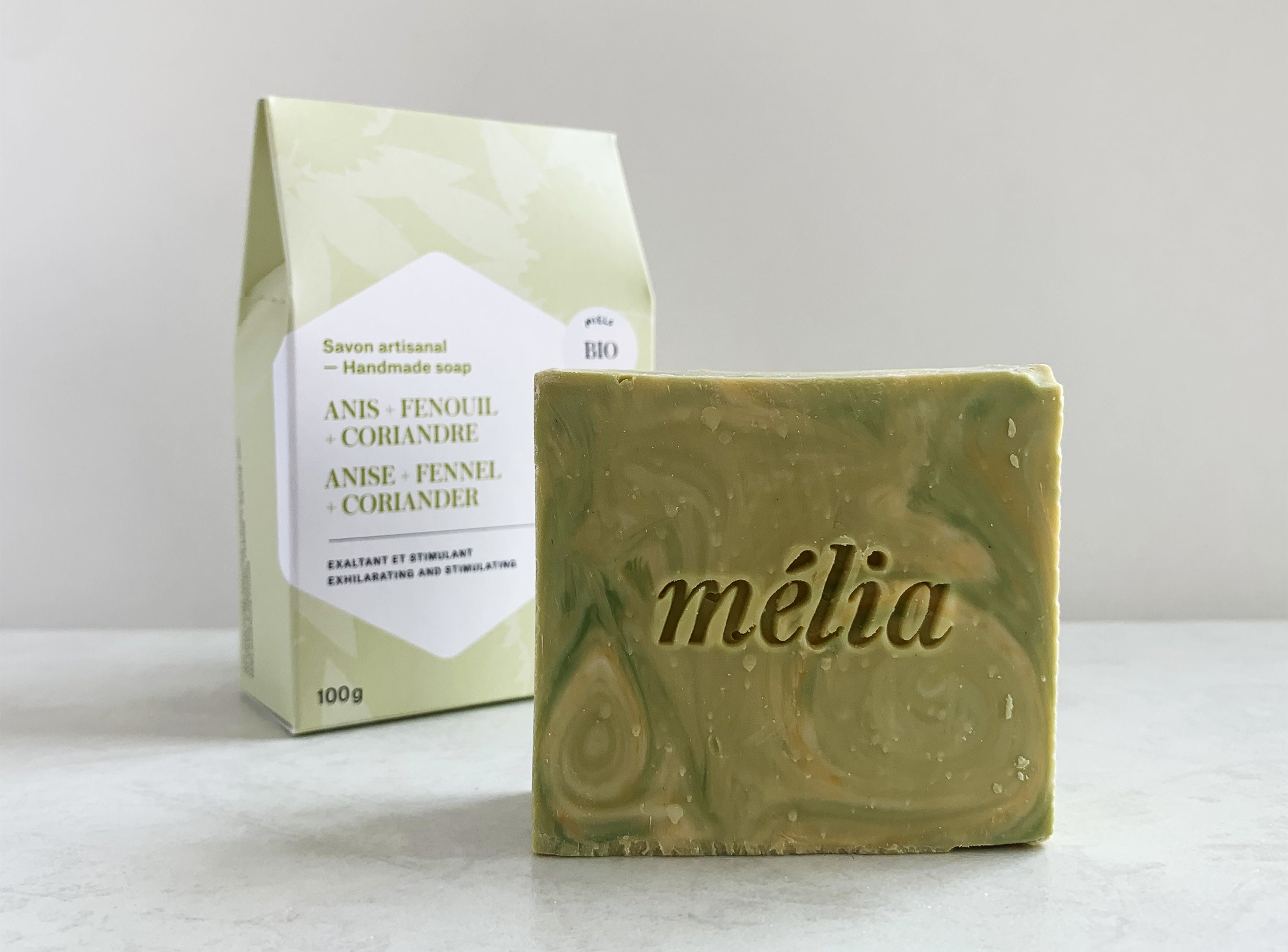 Savon anis, fenouil et coriandre