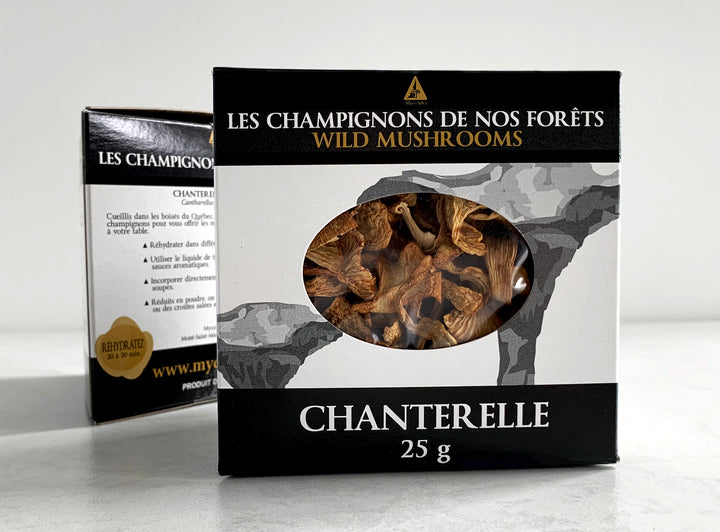 Champignons séchés chanterelle commune