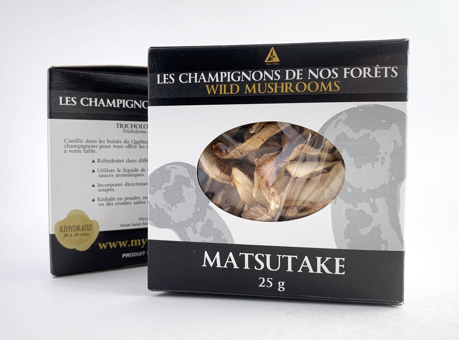 Champignons séchés matsutake