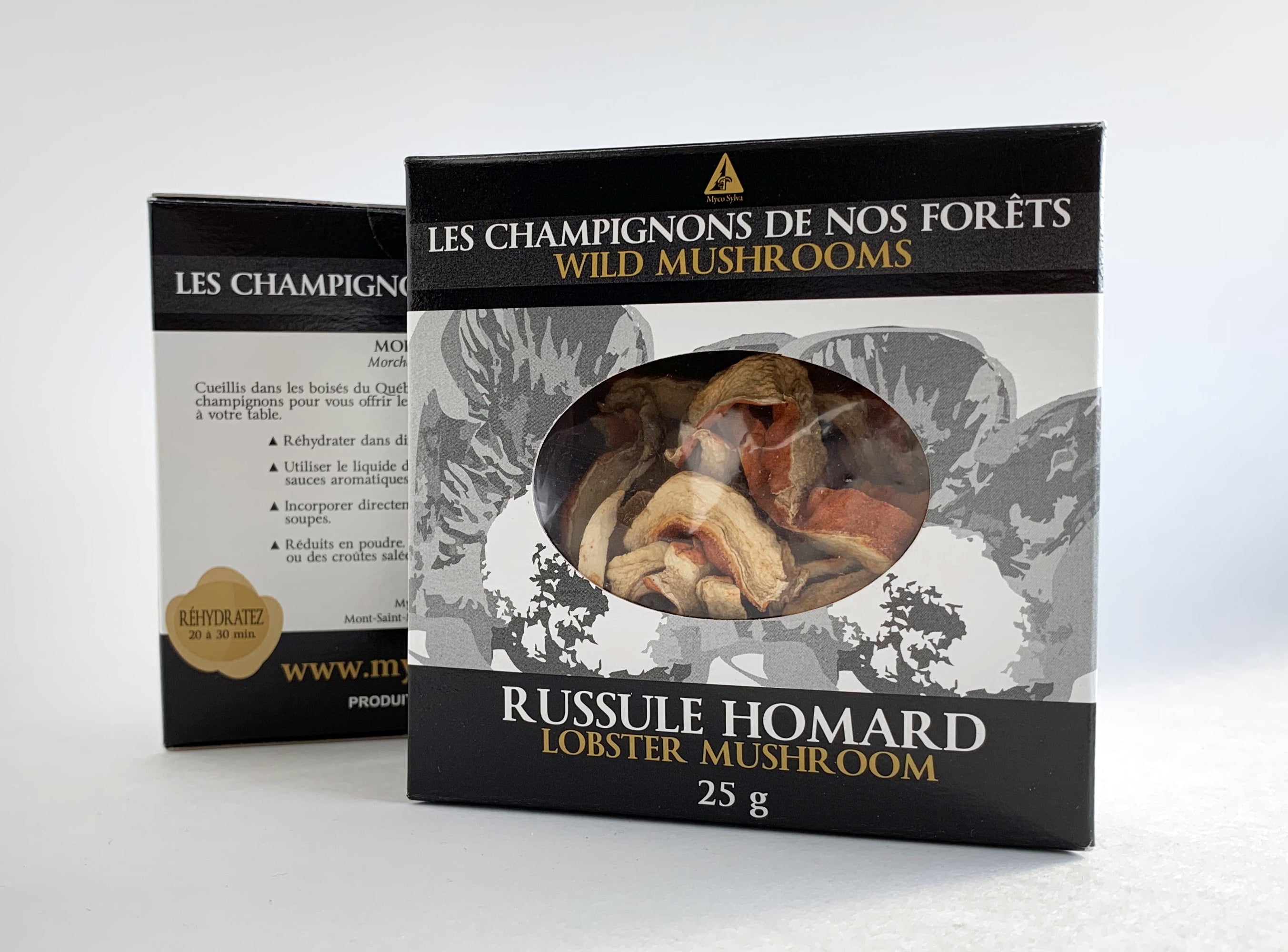 Champignons séchés russule homard